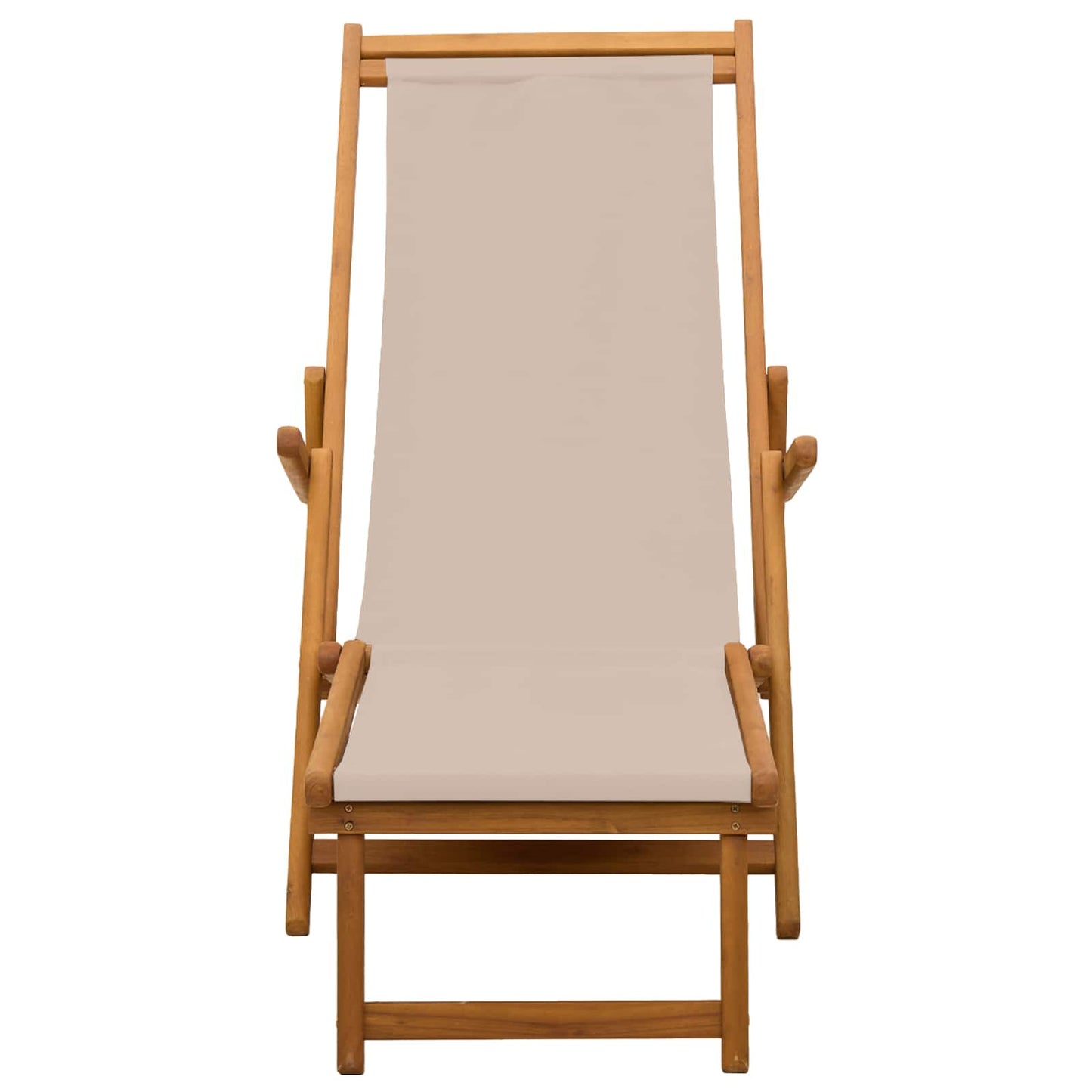 Sammenleggbar solstol 2 pcs 3 Posisjon Solid Eucalyptus Tre