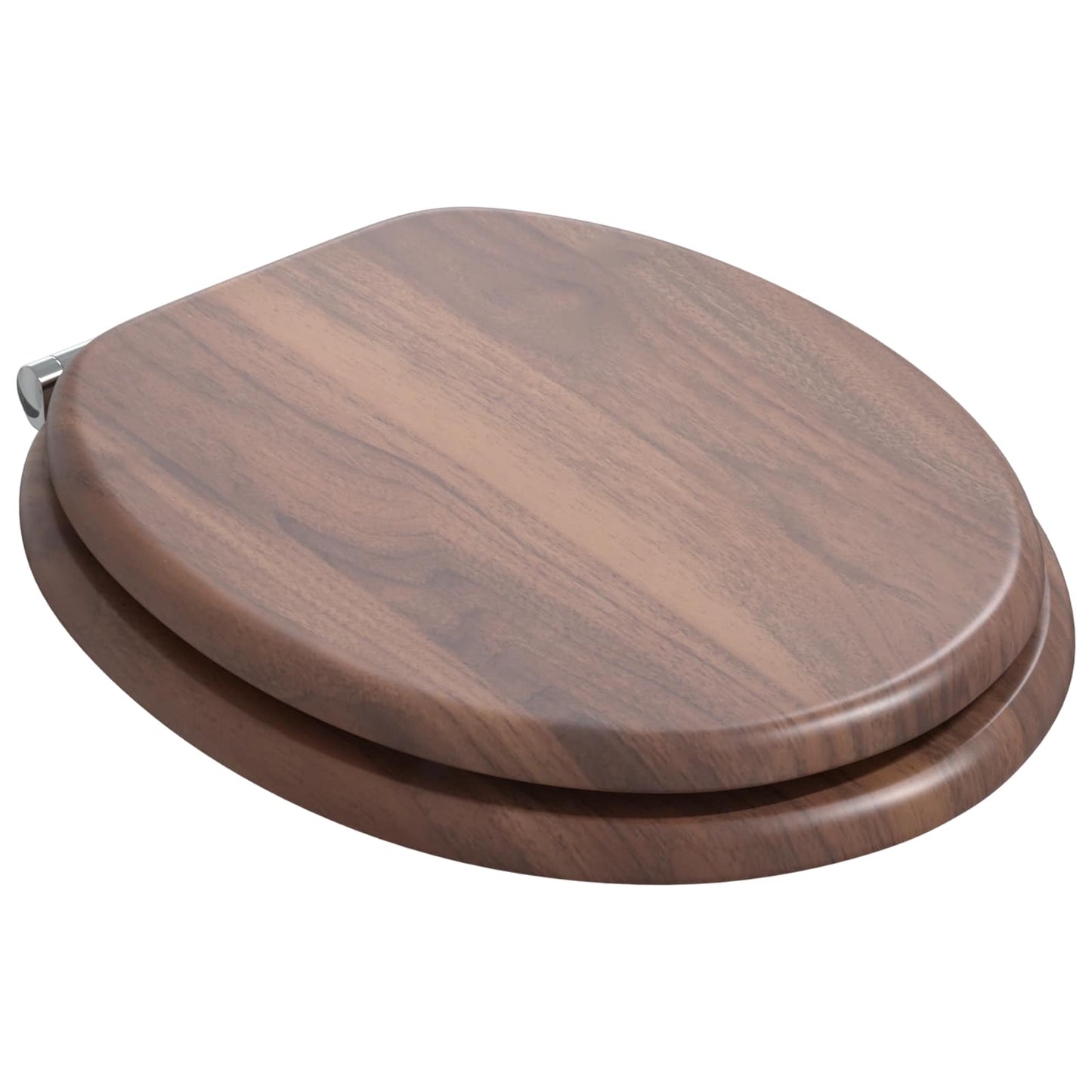 Myk-lukking toalettsete Brun 44 x 38 cm MDF-plater
