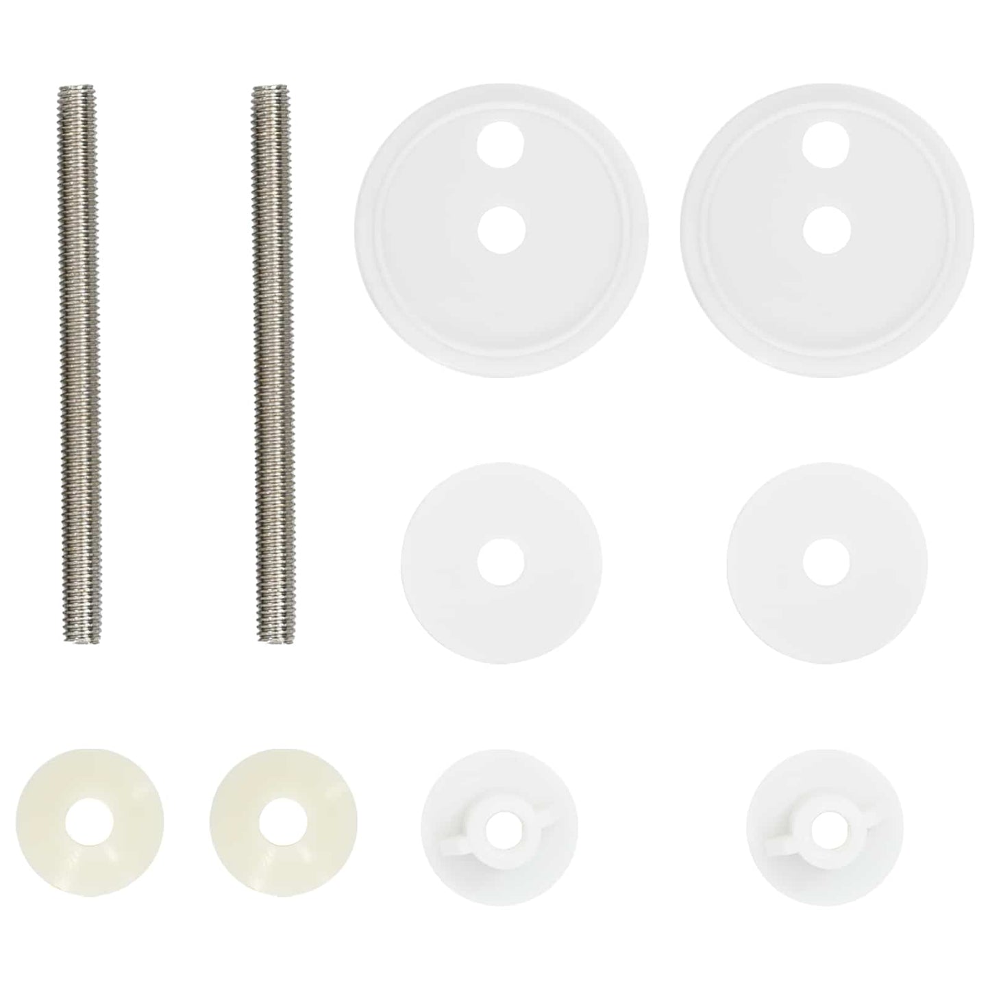 Myk-lukking toalettsete Lys blå 44 x 38 cm MDF-plater