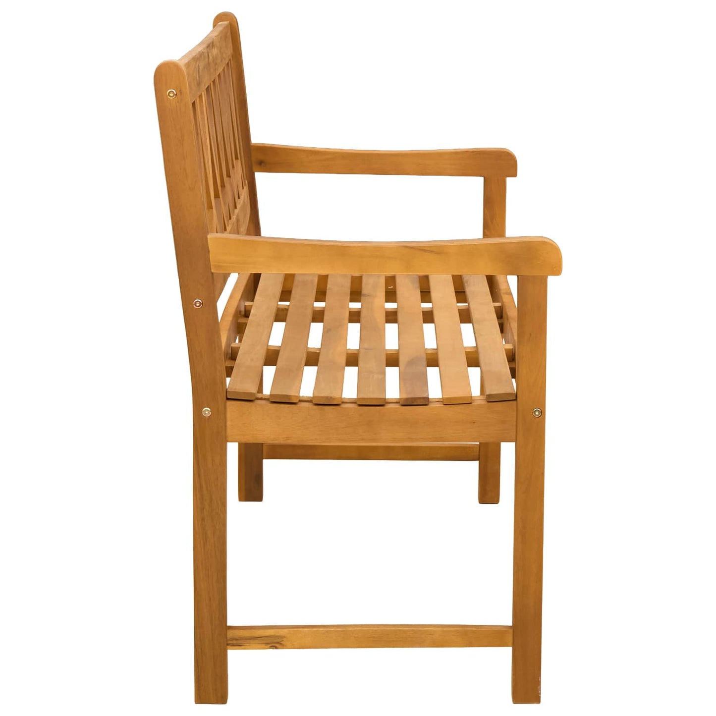 Utendørs benk Naturlig 110 x 55,5 x 90 cm Solid akasietre