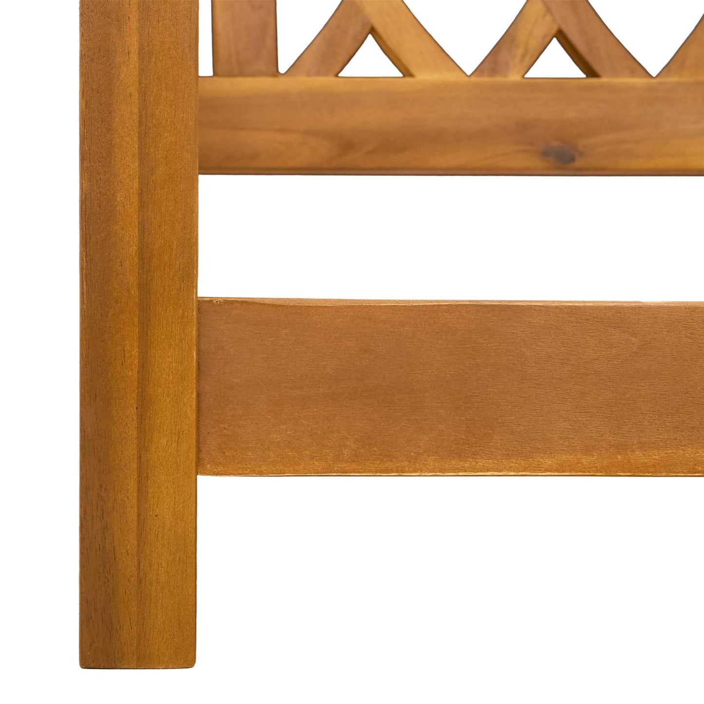 Hengekøye Benk Naturlig 110 x 56 x 58 cm Solid akasietre