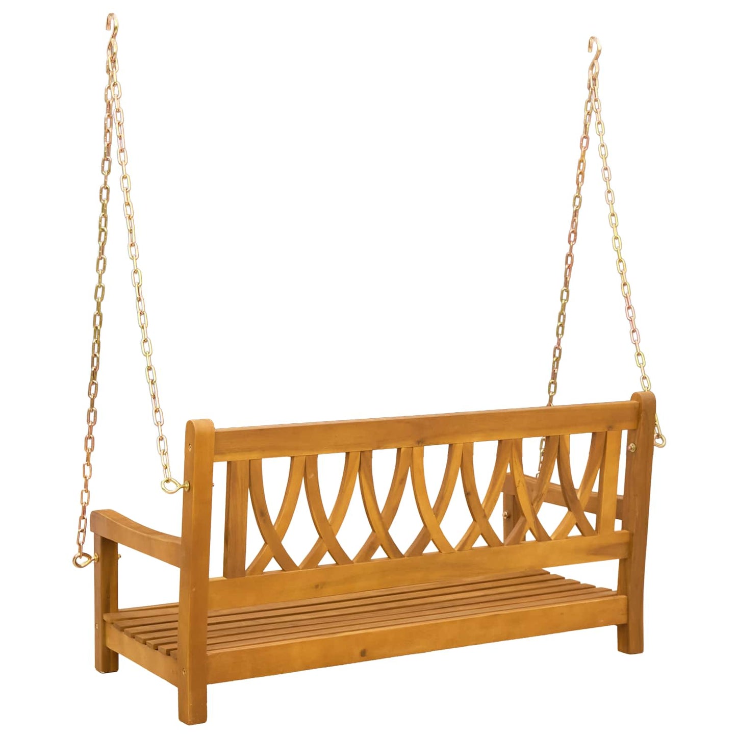 Hengekøye Benk Naturlig 110 x 56 x 58 cm Solid akasietre