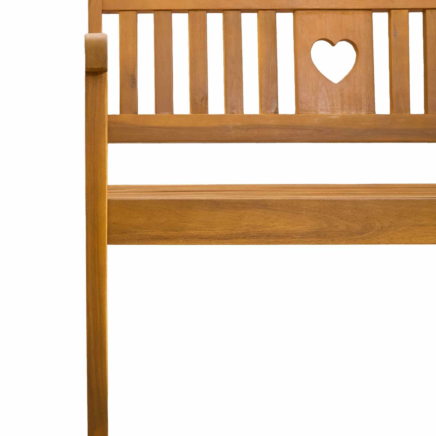 Utendørs benk Naturlig 220 x 55,5 x 90 cm Solid akasietre