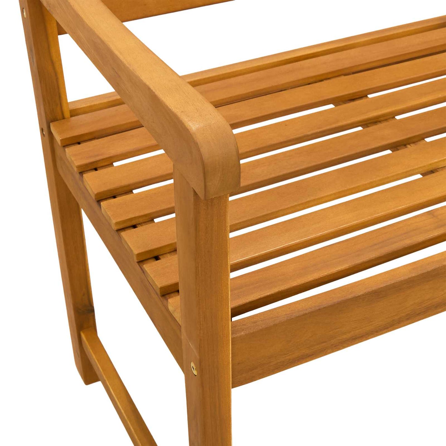 Hengekøye Benk Naturlig 110 x 56 x 58 cm Solid akasietre