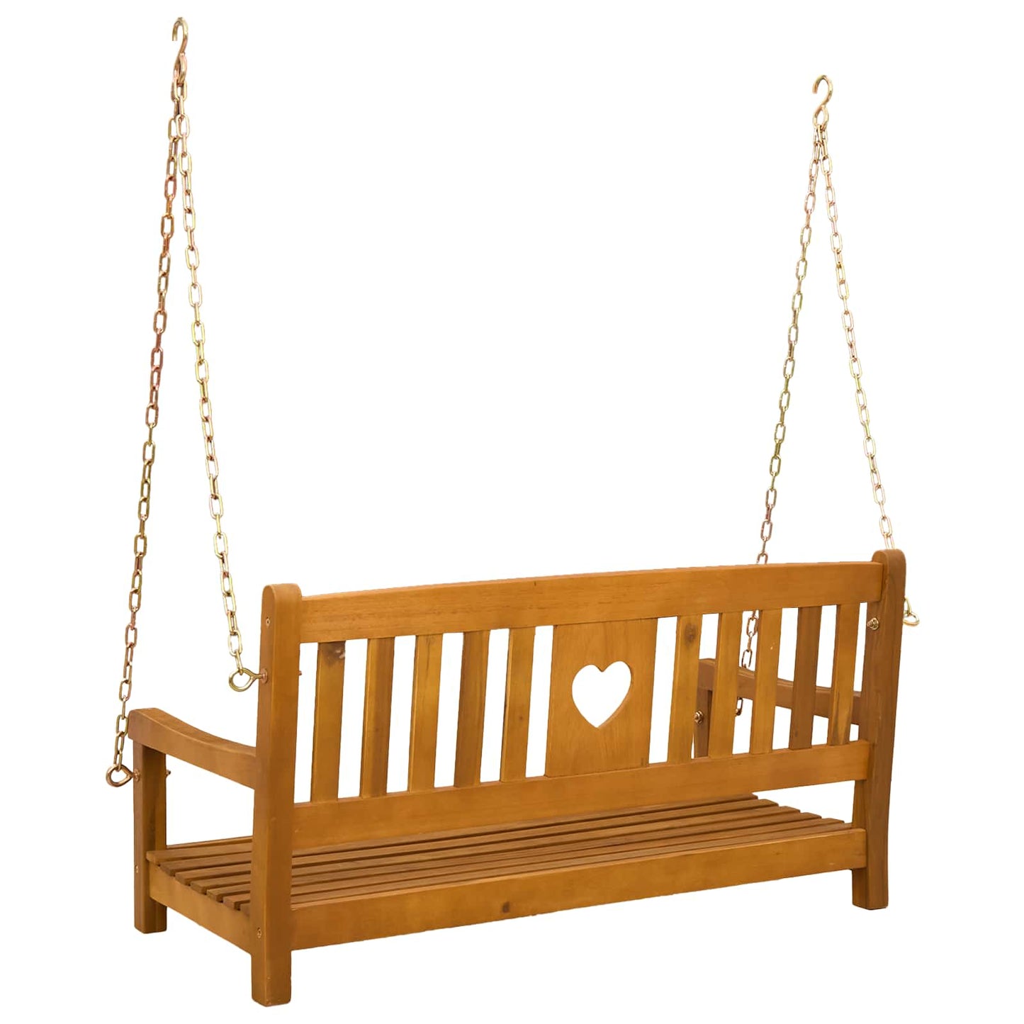 Hengekøye Benk Naturlig 110 x 56 x 58 cm Solid akasietre
