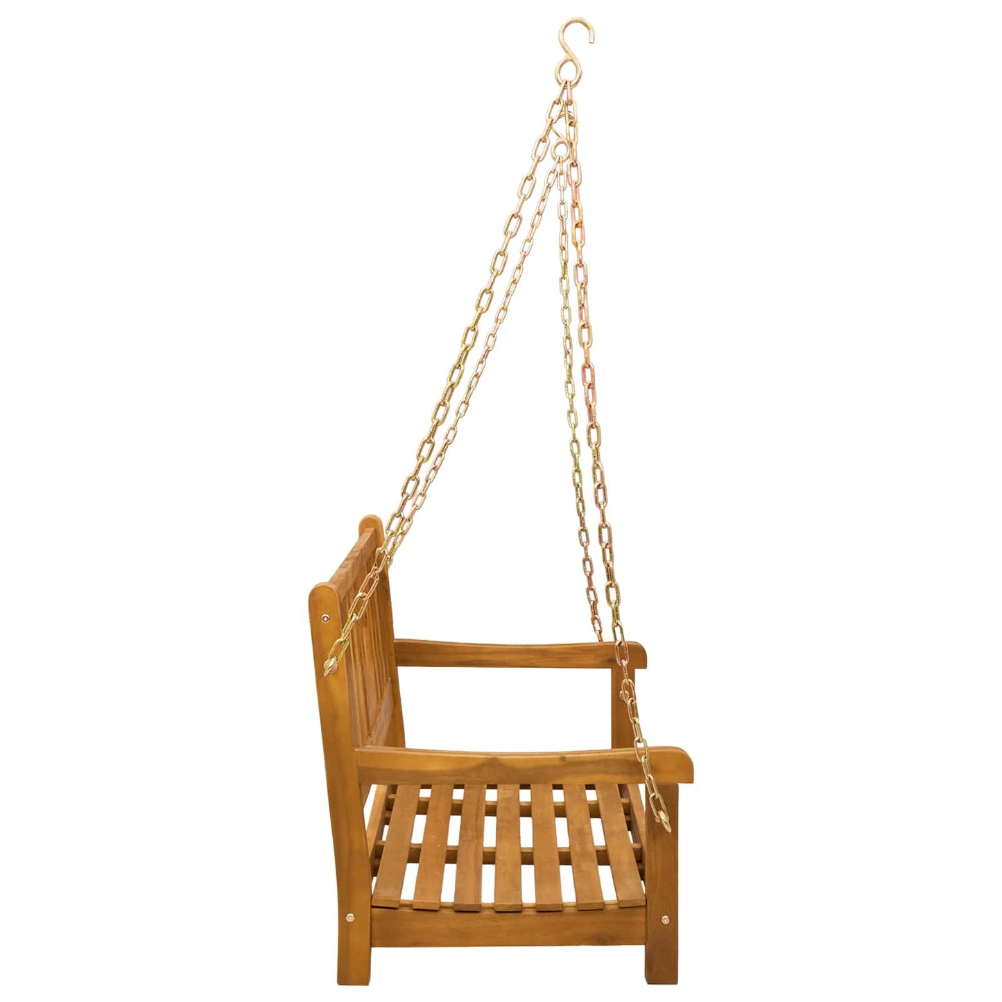 Hengekøye Benk Naturlig 110 x 56 x 58 cm Solid akasietre
