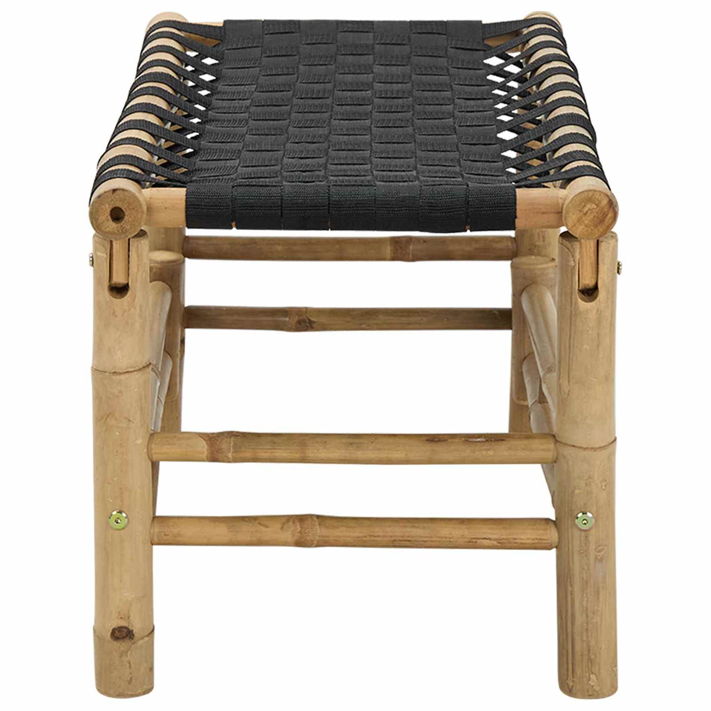 Hagebenk 80 x 38 x 40 cm Bambus Naturlig Rektangulær