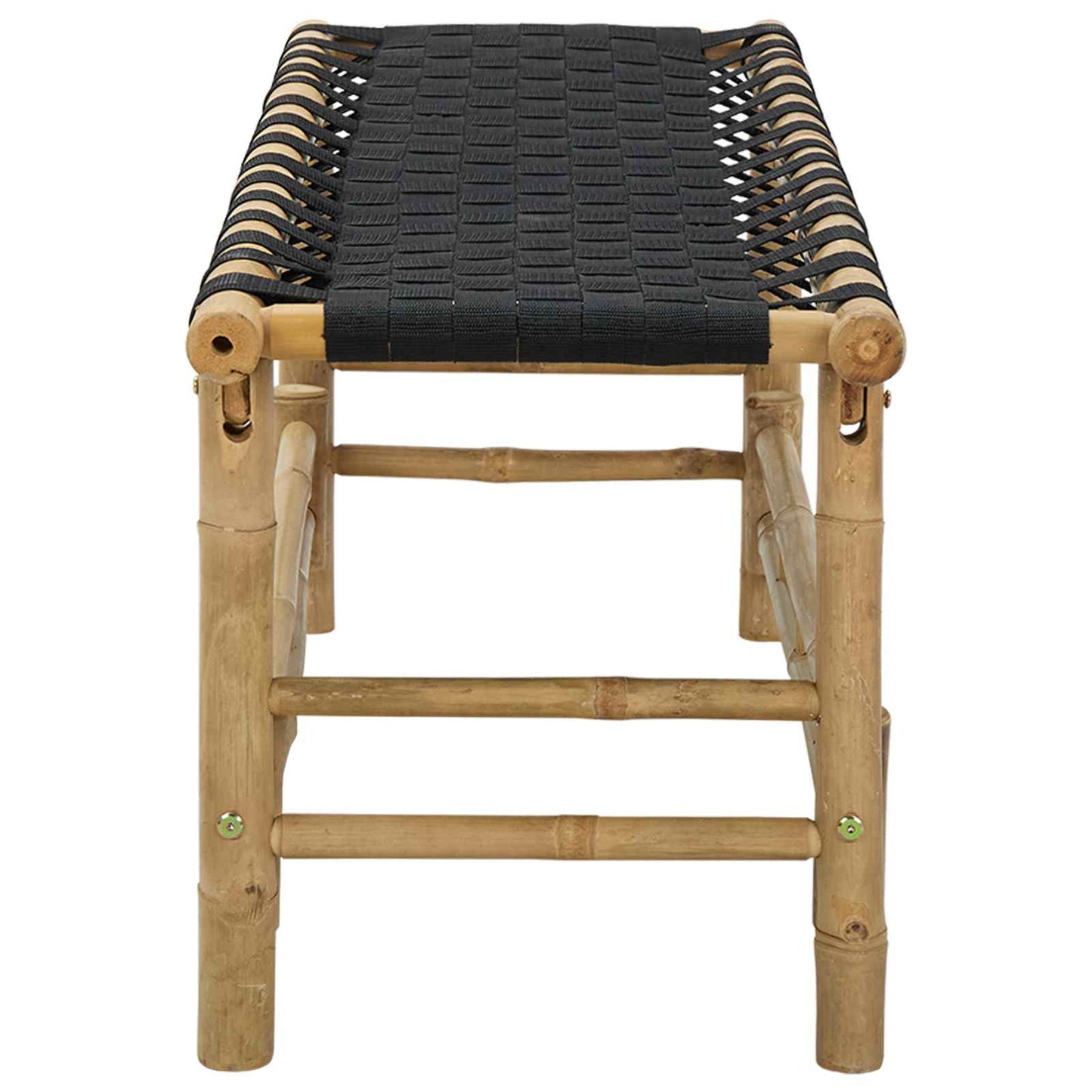 Hagebenk 110 x 38 x 40 cm Bambus Naturlig Rektangulær