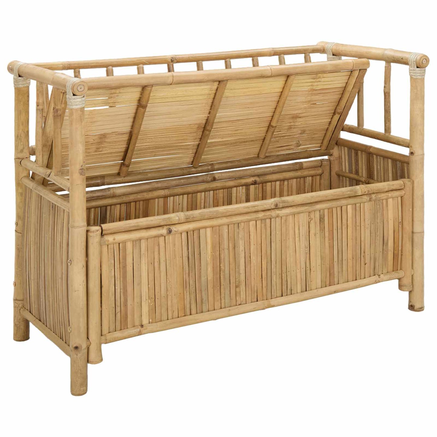 Hagemøbel for Oppbevaring 110 x 47 x 80 cm Bambus Naturlig