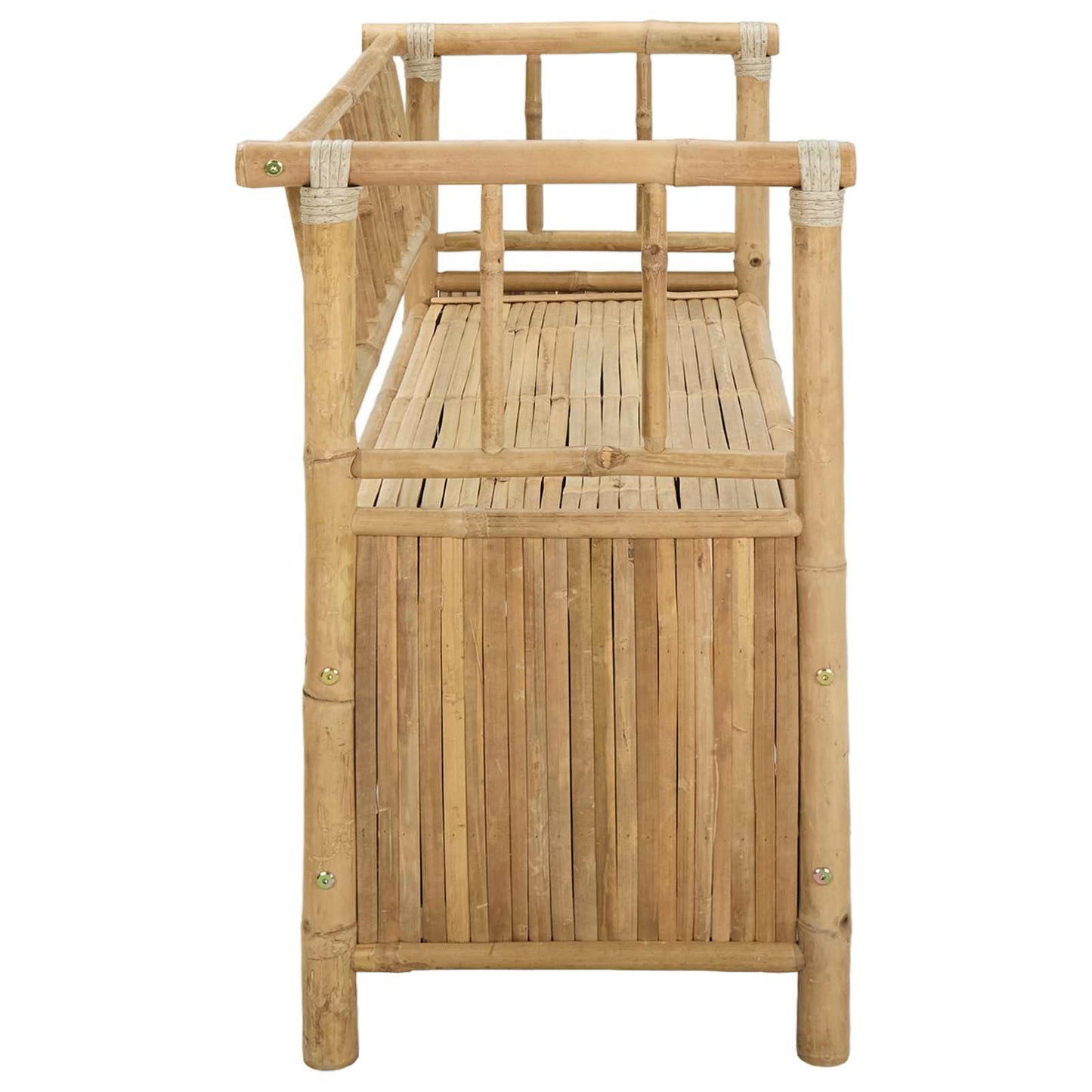 Hagemøbel for Oppbevaring 110 x 47 x 80 cm Bambus Naturlig