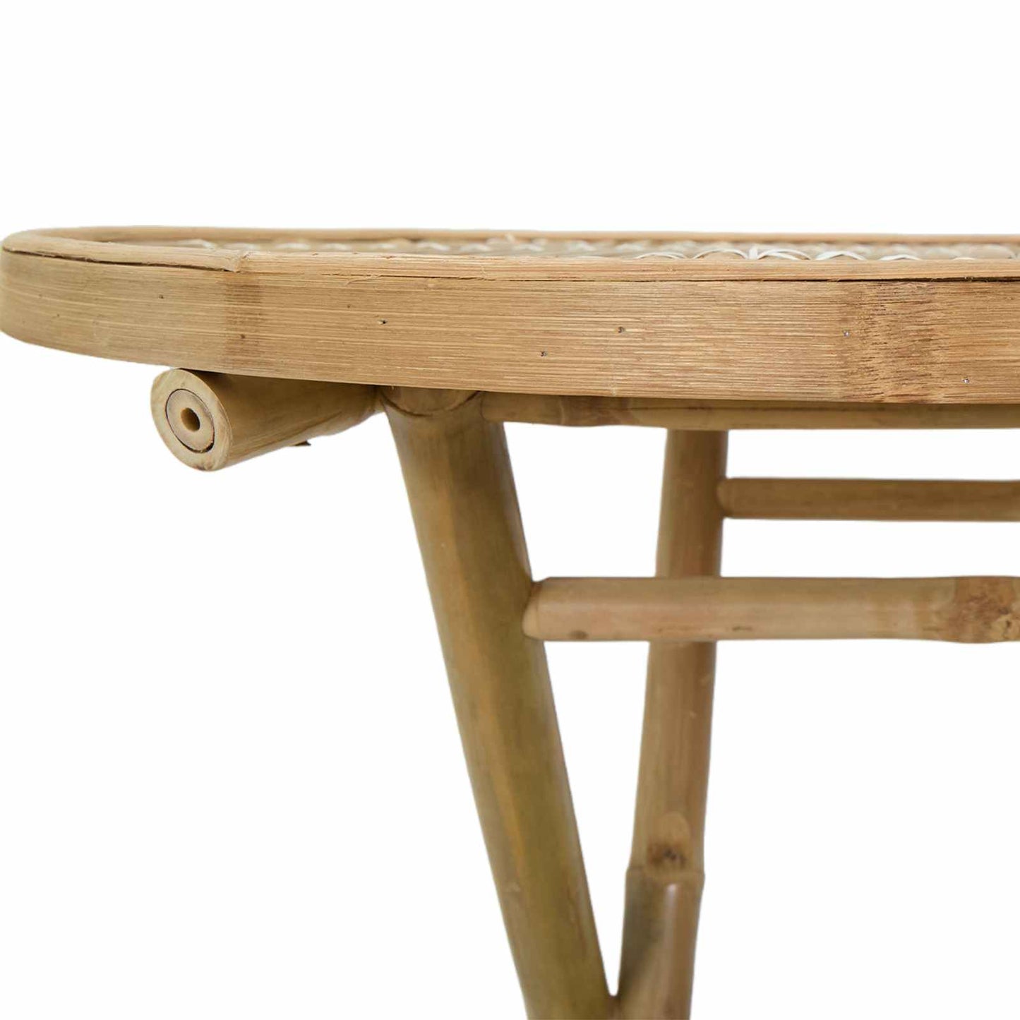 Hagebord Naturlig 80 x 70 cm Bambus