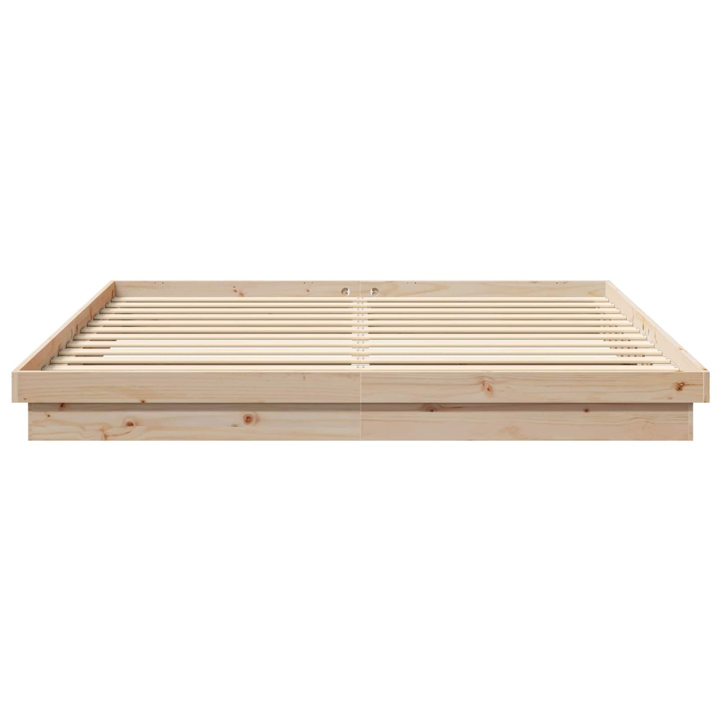 Sengestamme Naturlig 200 x 200 cm Massiv furu