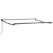 Manuell uttrekkbar markiseramme Antrasitt 3 x 2 m Aluminium