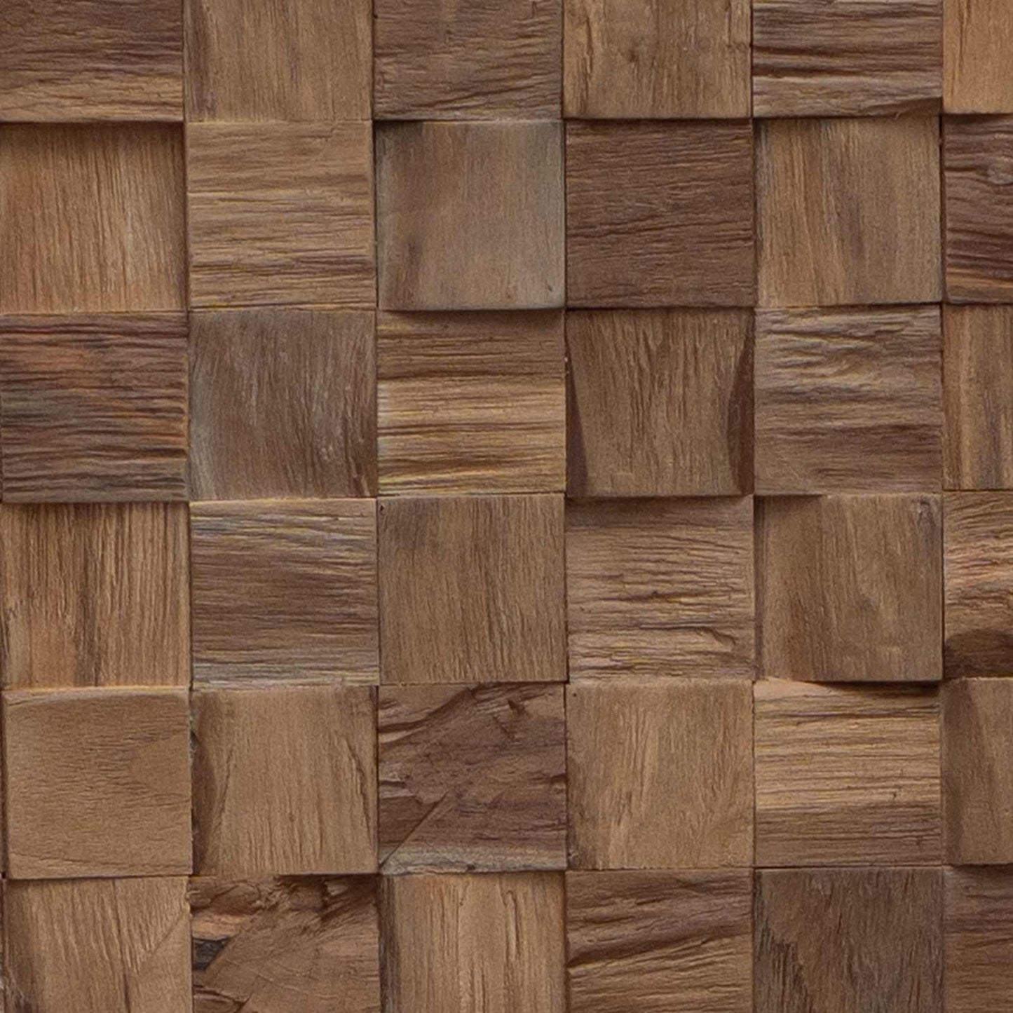Seng Hodegjerde Naturlig Massivt Teaktre