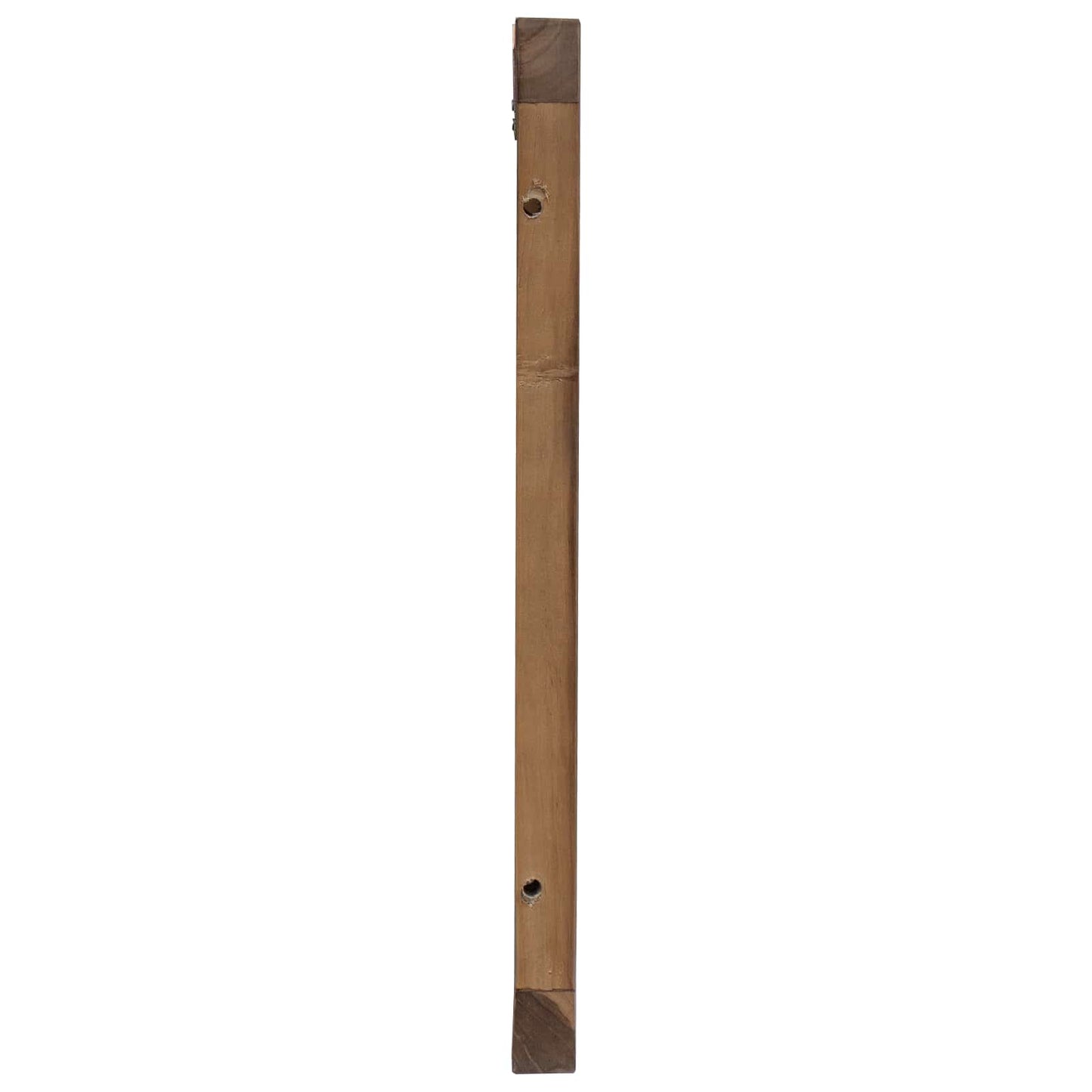 Seng Hodegjerde Naturlig Massivt Teaktre
