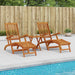 Reclining og sammenleggbare solsenger 2 pcs 55 x 146 x 91 cm