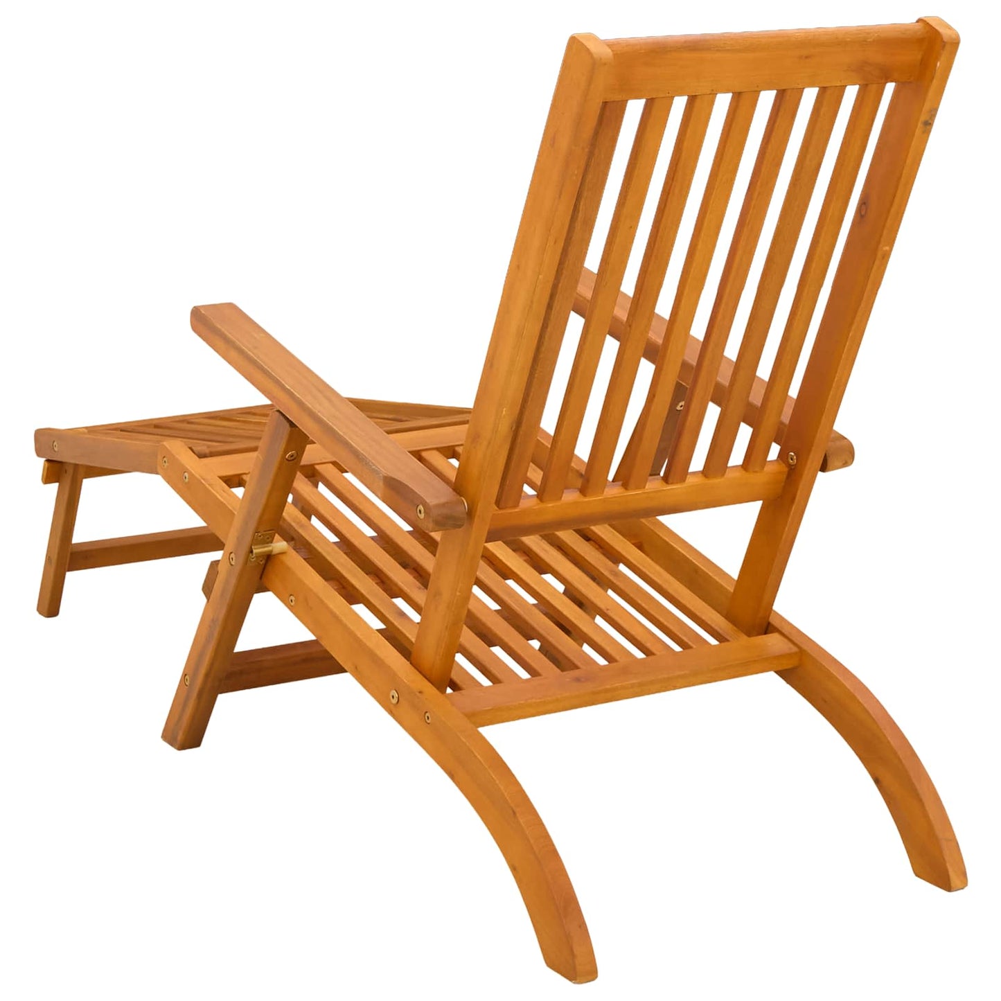 Reclining og sammenleggbare solsenger 2 pcs 55 x 146 x 91 cm