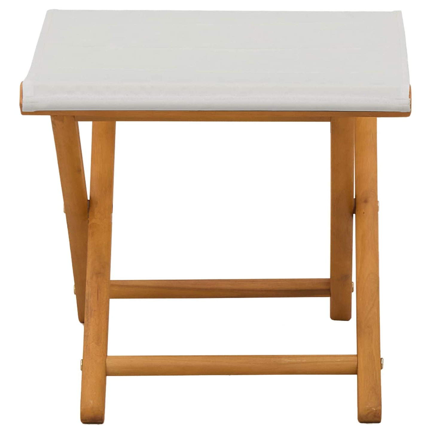 Hage Stol 2 pcs Solid Eucalyptus Tre Krem