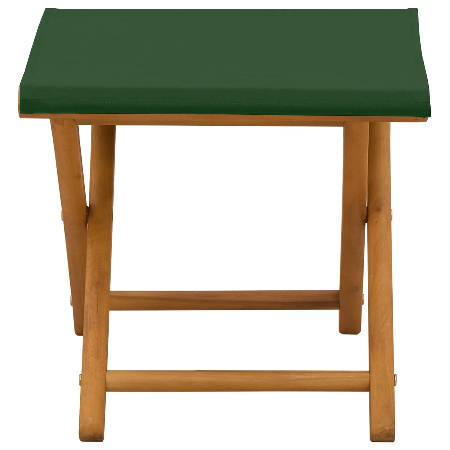 Hage Stol 2 pcs Solid Eucalyptus Tre Grønn