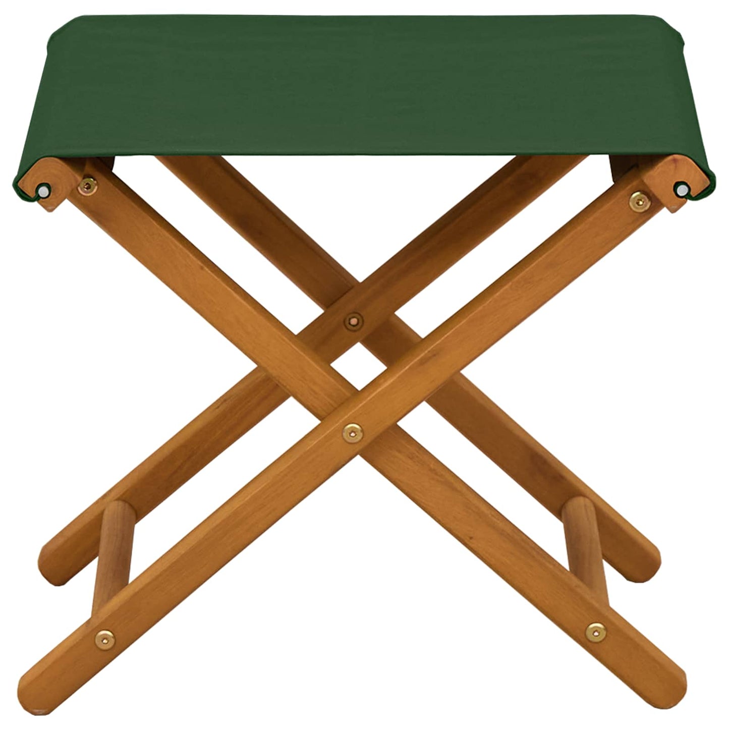 Hage Stol 2 pcs Solid Eucalyptus Tre Grønn