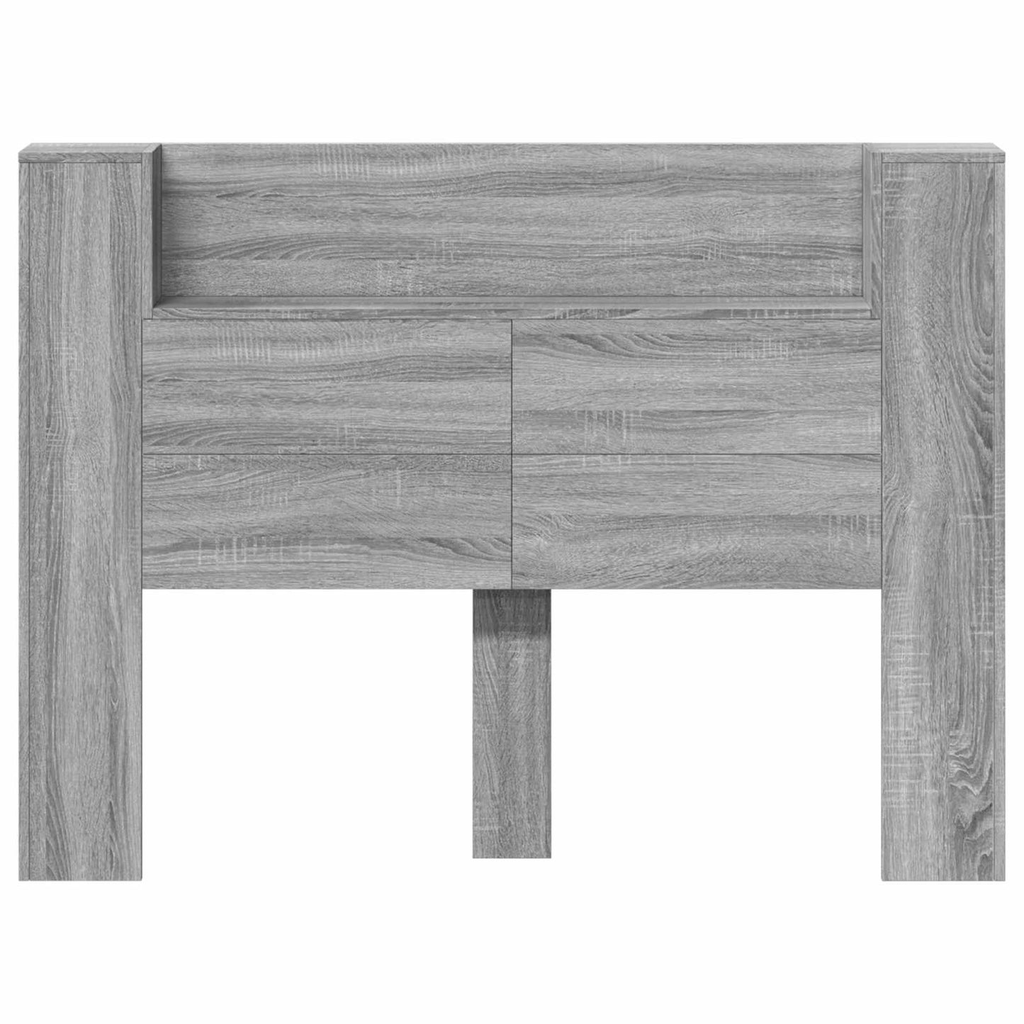 Hodegavl Grå Sonoma 140 x 16,5 x 103,5 cm Konstruert tre