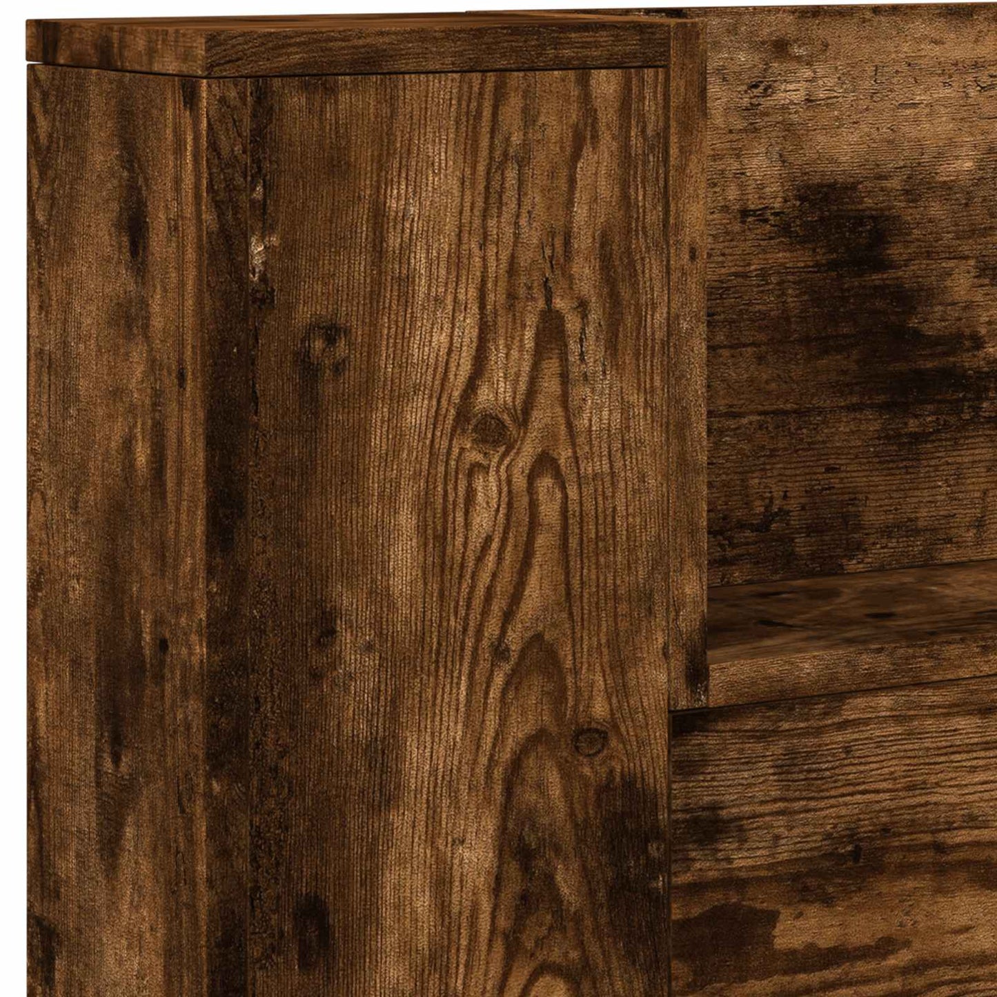 Hodegavl Røkt eik 200 x 16,5 x 103,5 cm Konstruert tre
