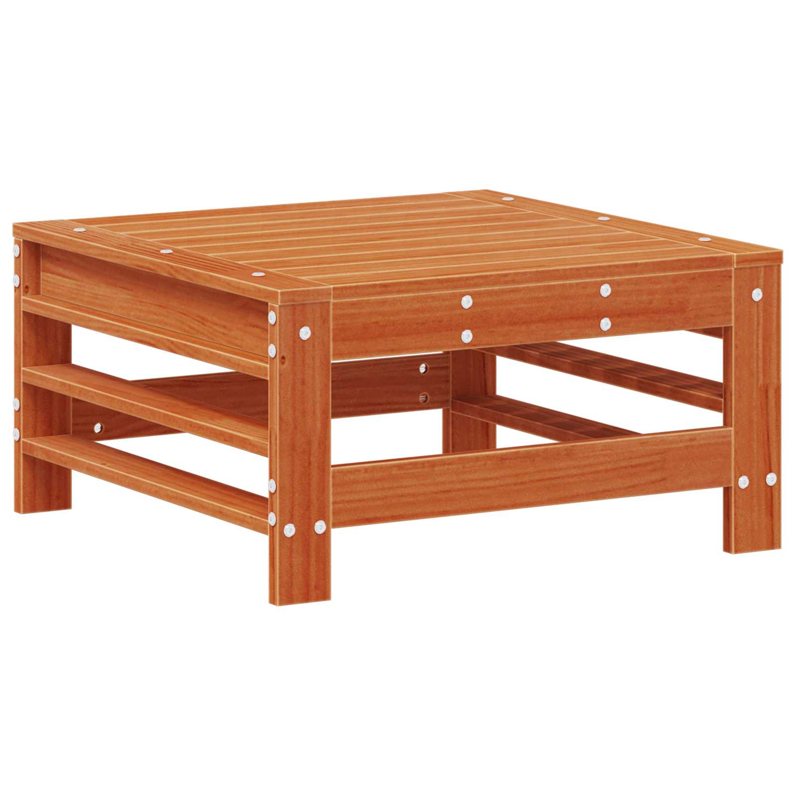 Hage lounge sett 5 pcs VoksBrun Massiv furu vidaXL