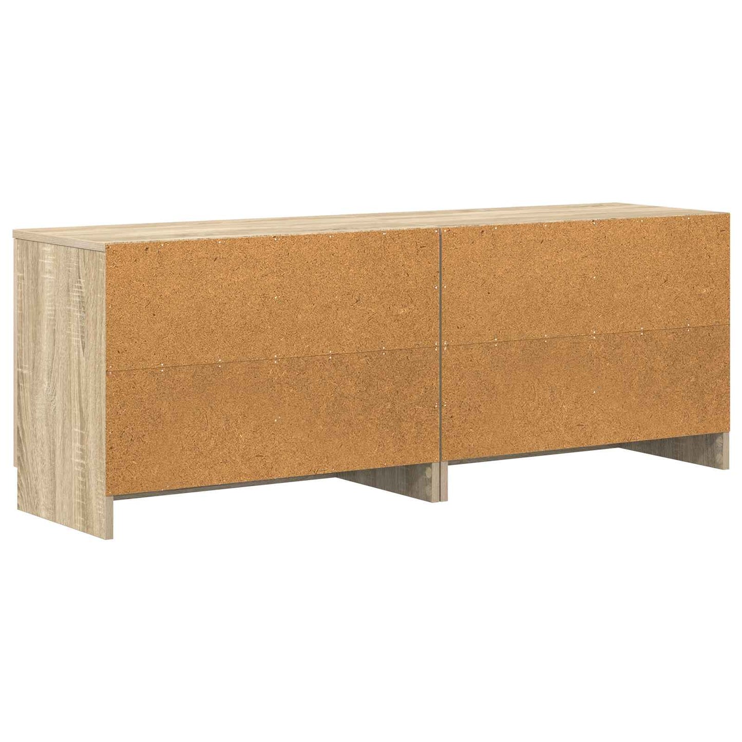 Oppbevaringsskap for loft seng 2 stk. Sonoma eik