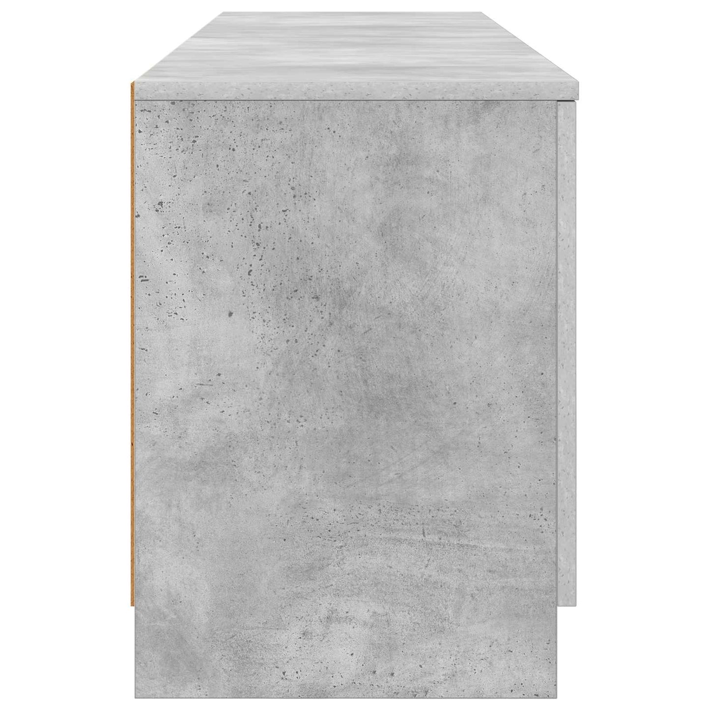 Sengeskap 2 pcs Betonggrå 66 x 35 x 48 cm Konstruert tre
