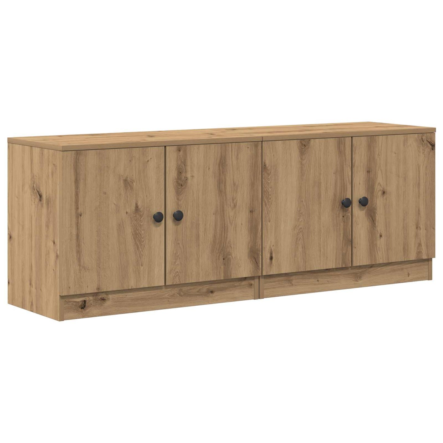 Sengeskap 2 pcs Artisan eik 66 x 35 x 48 cm Konstruert tre
