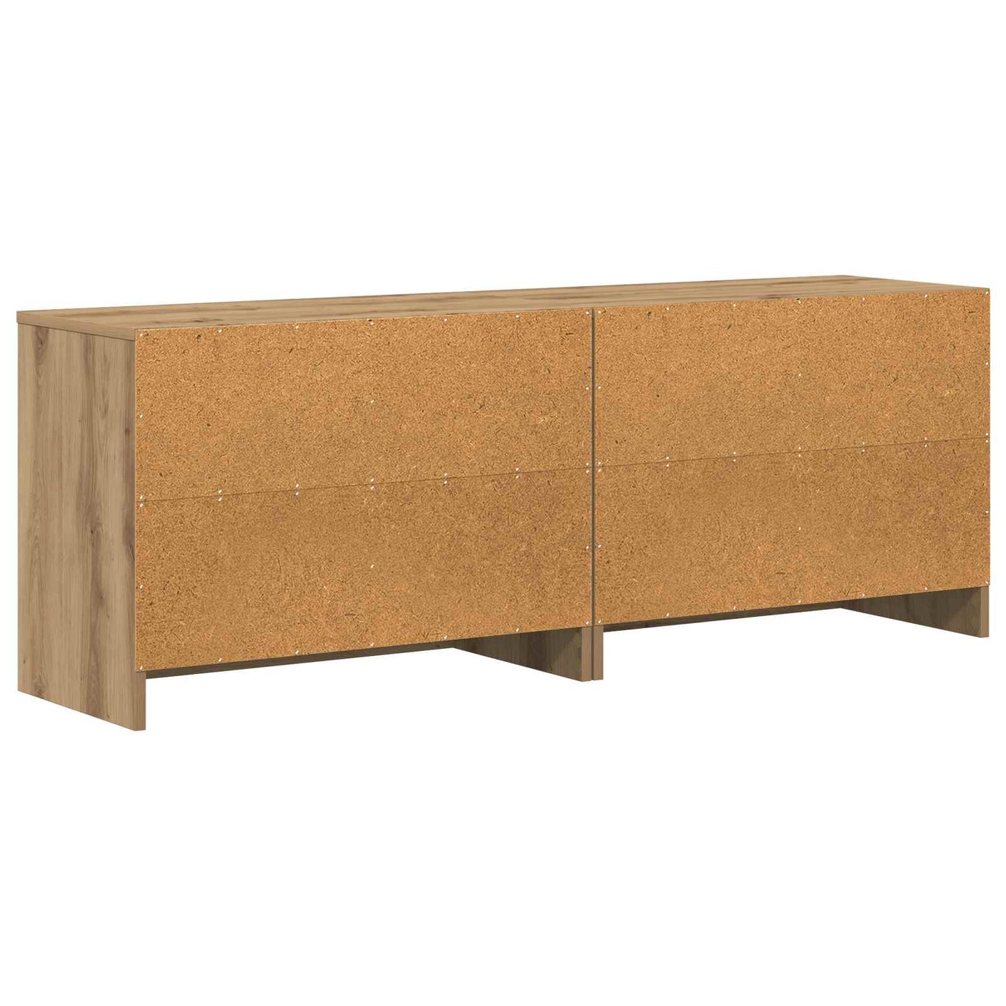 Sengeskap 2 pcs Artisan eik 66 x 33 x 48 cm Konstruert tre