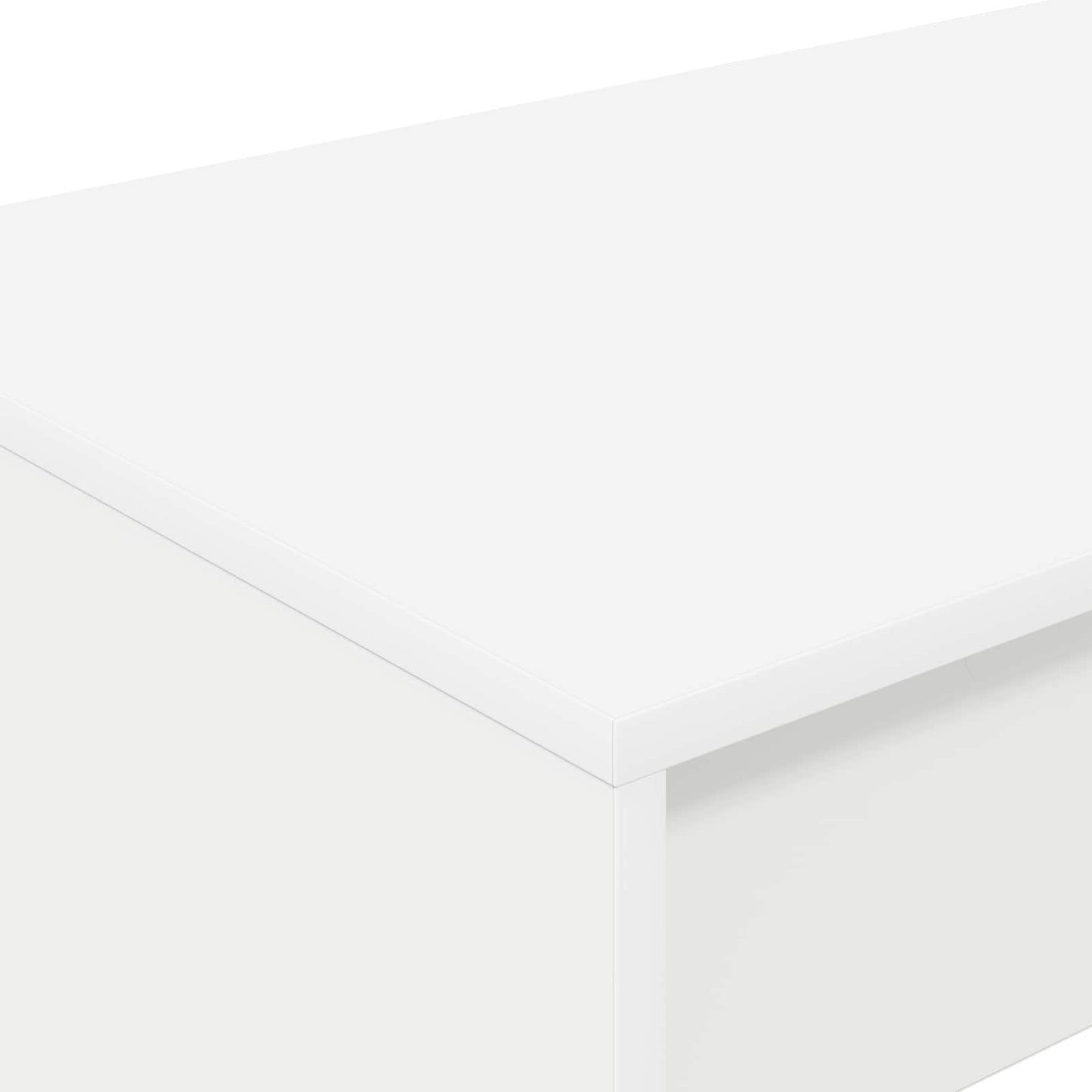 Seng Schreirbord Hvit 100 x 45 x 75 cm Konstruert tre vidaXL