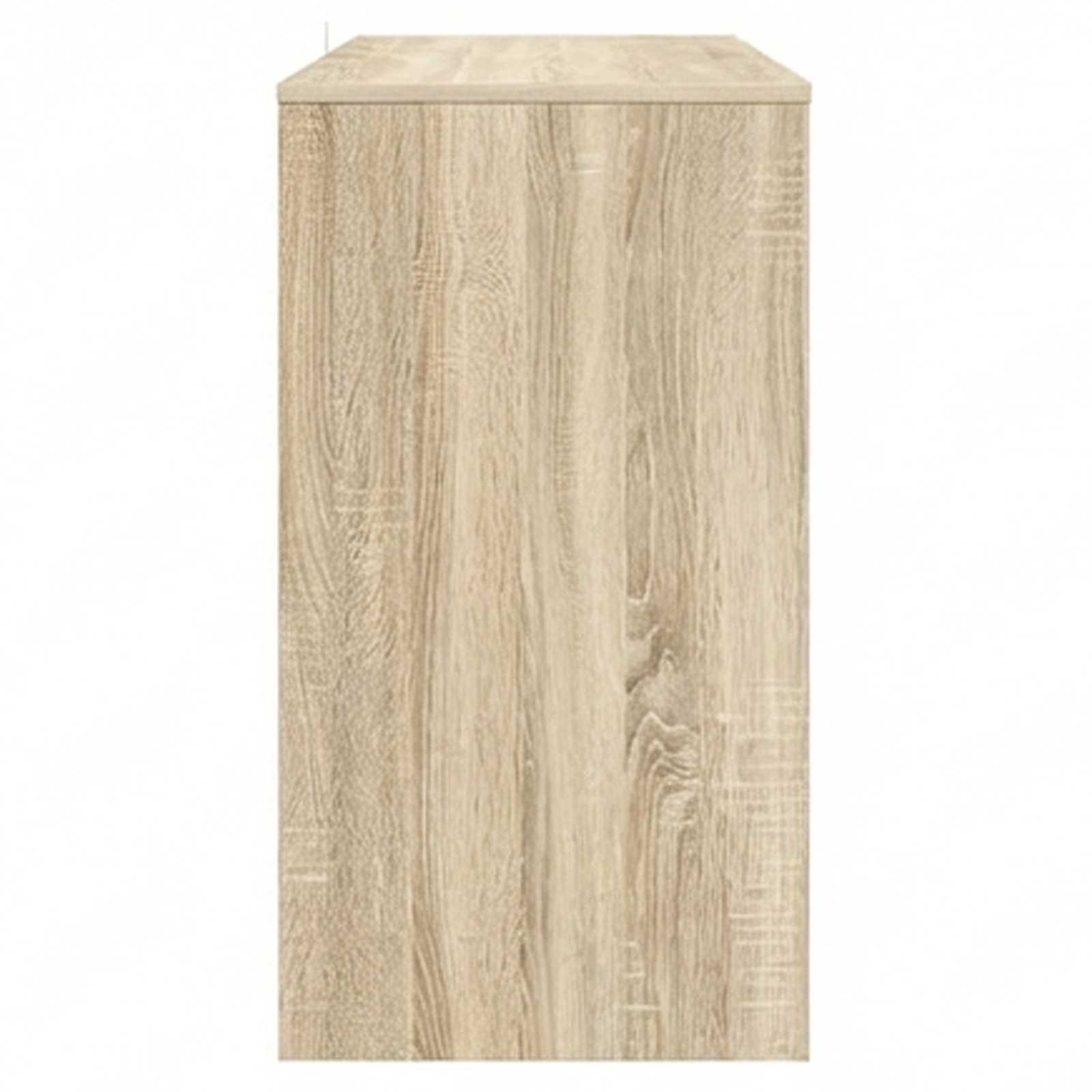 Seng Schreirbord Sonoma eik 100 x 45 x 75 cm Konstruert tre vidaXL