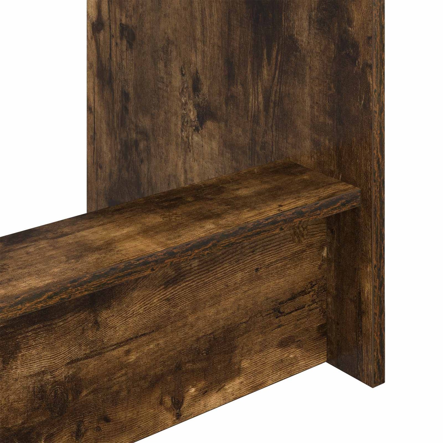 Seng Schreirbord Røkt eik 100 x 45 x 75 cm Konstruert tre vidaXL