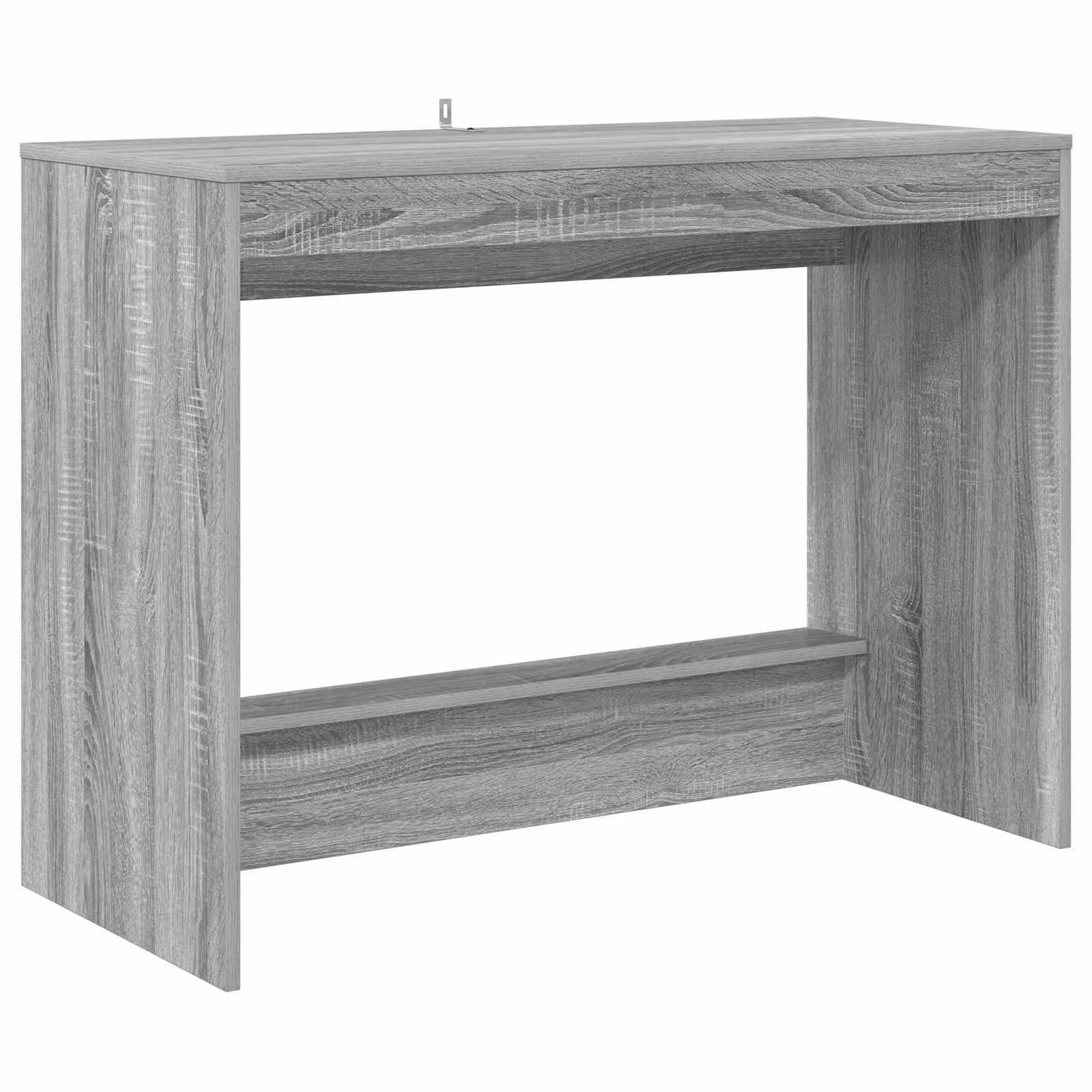 Seng Schreirbord Grå Sonoma 100 x 45 x 75 cm Konstruert tre vidaXL