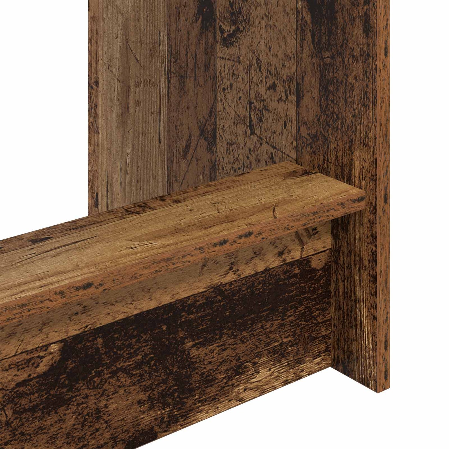 Seng Schreirbord Gammelt tre 100 x 45 x 75 cm Konstruert tre vidaXL