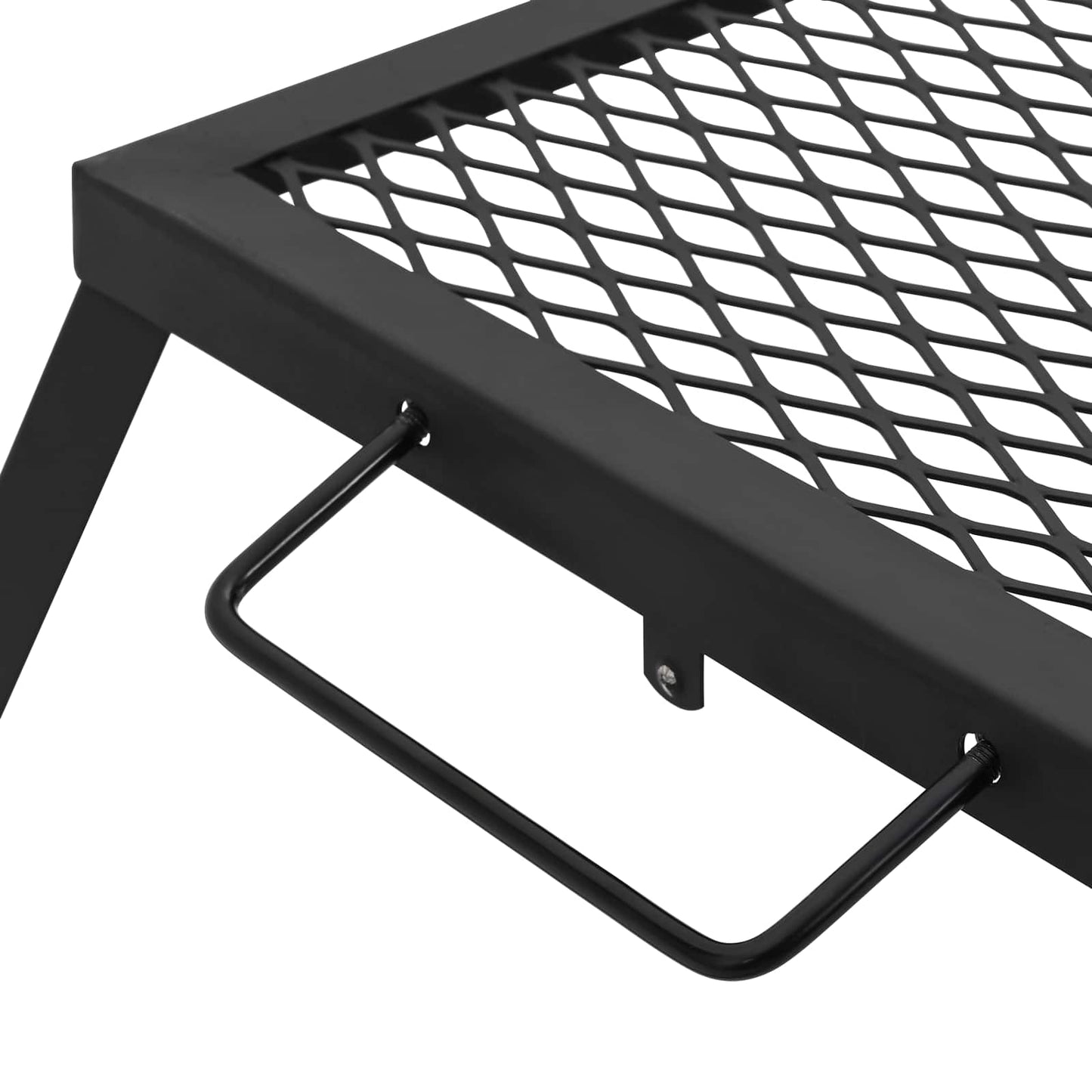 Sammenleggbar Campinggrill Svart 31,5 x 26,5 x 4 cm Legert stål