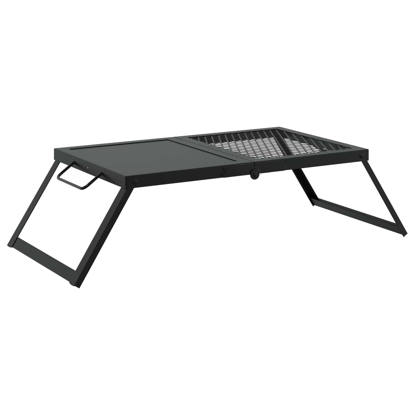 Sammenleggbar Campinggrill Svart 31,5 x 26,5 x 4 cm Legert stål
