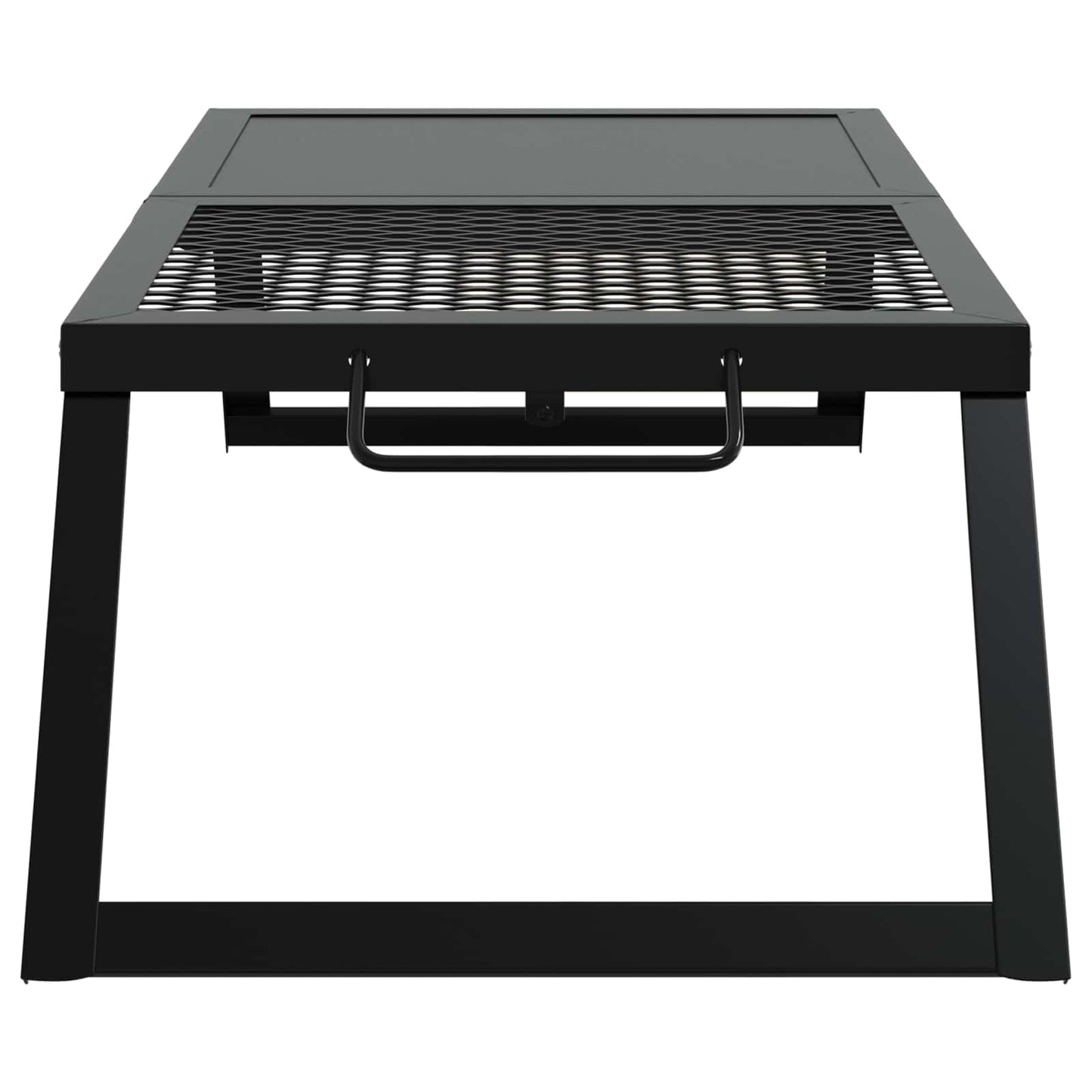 Sammenleggbar Campinggrill Svart 31,5 x 26,5 x 4 cm Legert stål