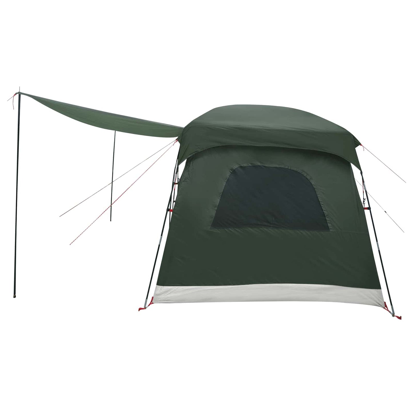 Familietelt med tak Army grønn 380 x 260 x 190 cm Polyester
