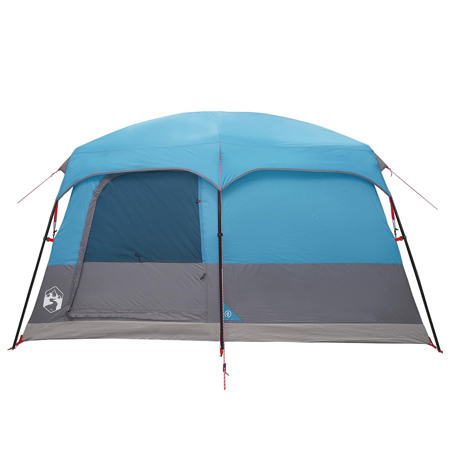Familietelt med tak Blå 420 x 305 x 200 cm Polyester og stål