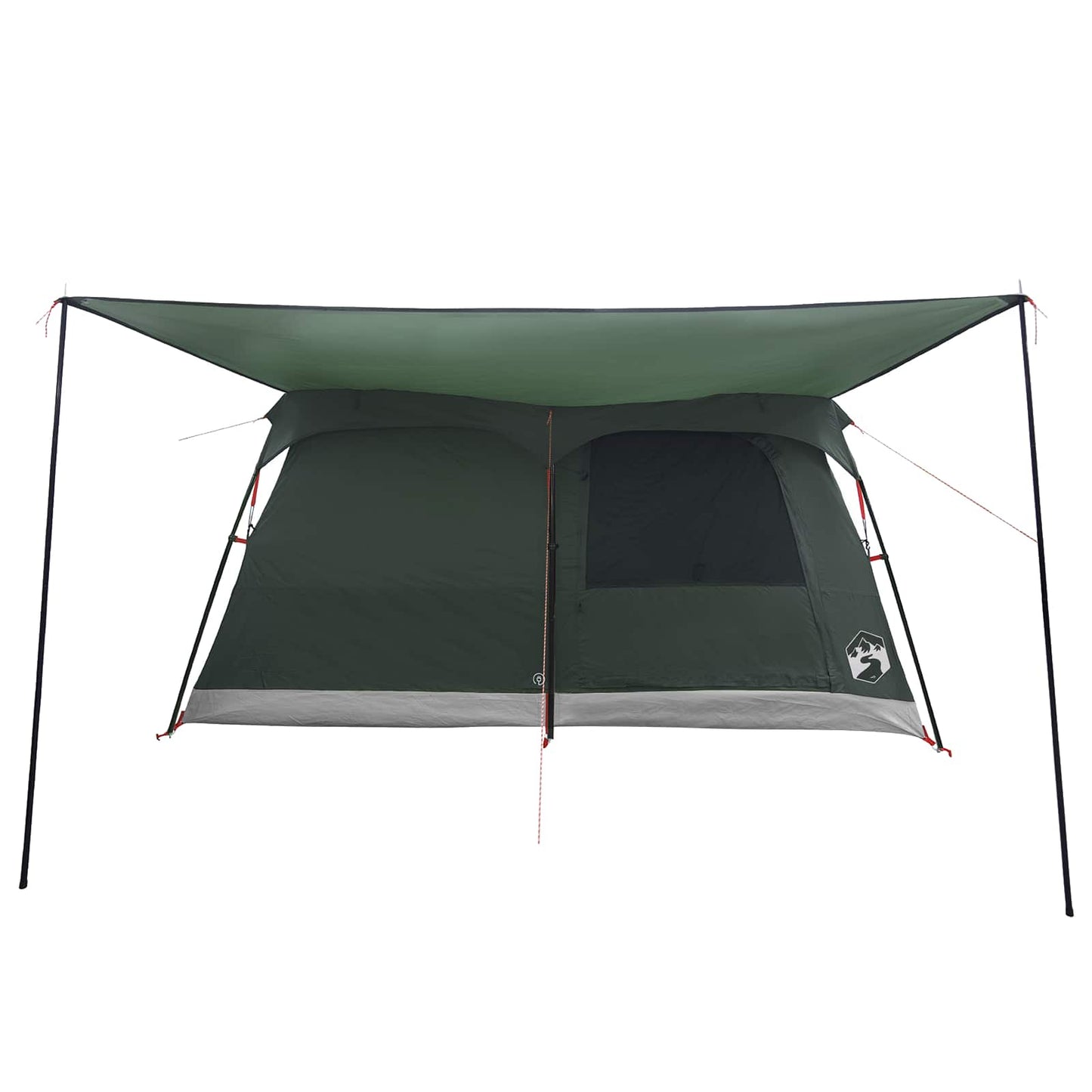 Familietelt Army grønn 420 x 305 x 200 cm Polyester og stål