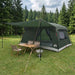 Familietelt Army grønn 500 x 400 x 230 cm Polyester og stål