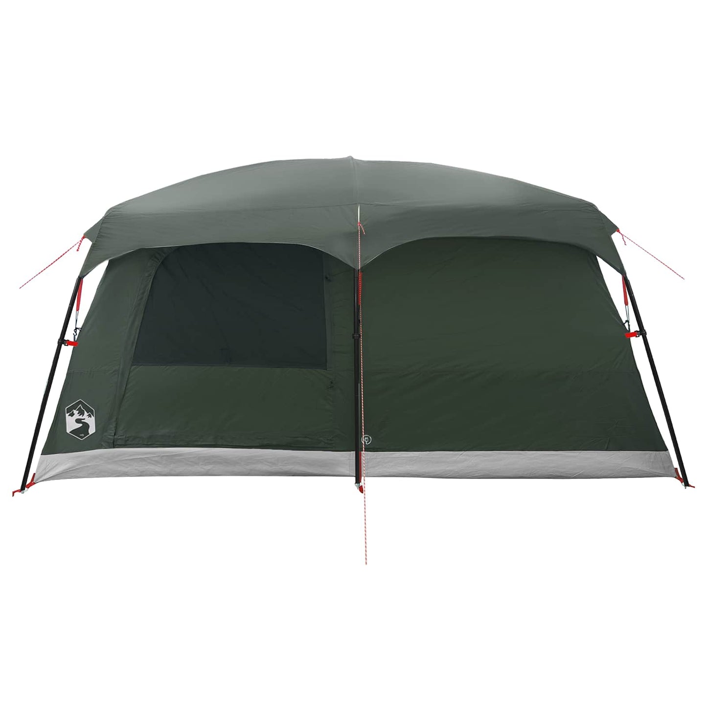 Familietelt Army grønn 500 x 400 x 230 cm Polyester og stål