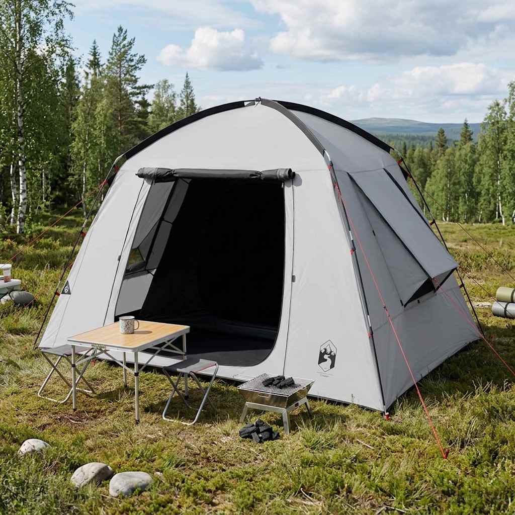Hyttetelt med tak Hvit Blackout 210 x 210 x 138 cm Polyester