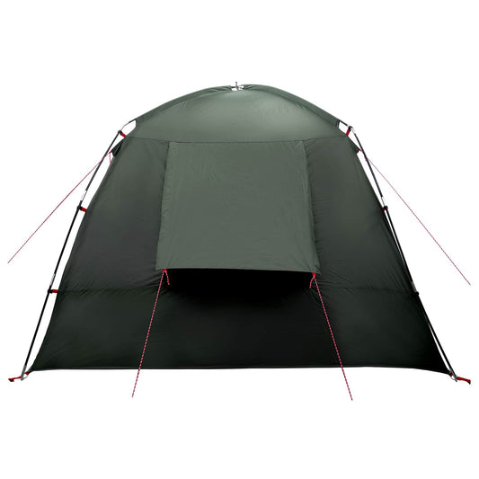 Hyttetelt med tak Army grønn 300 x 210 x 156 cm Polyester