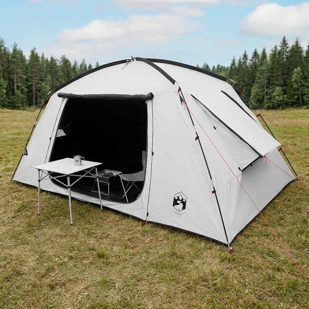 Hyttetelt med tak Hvit Blackout 400 x 210 x 180 cm Polyester