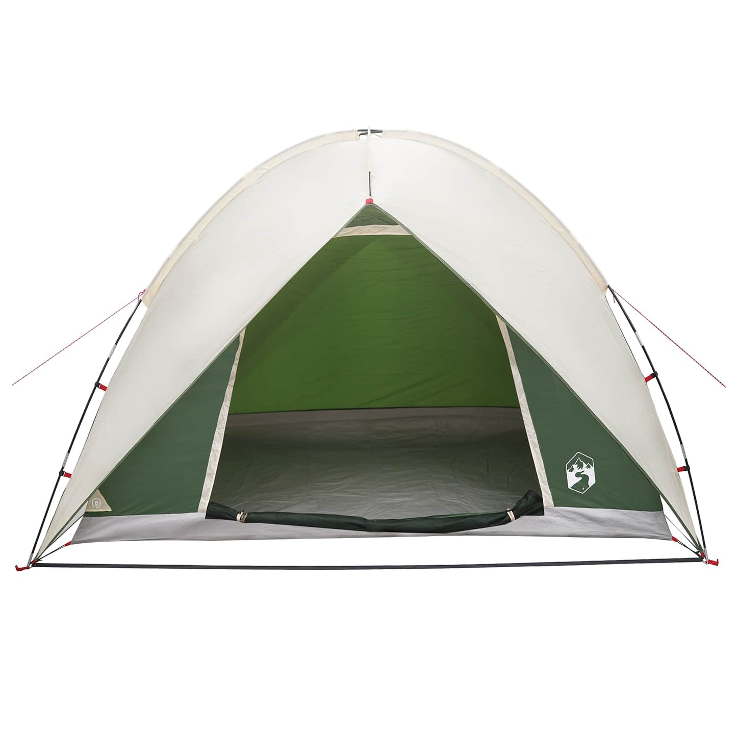 Camping Telt med Regntrekk Vanntett Grønn 245 x 245 x 149 cm