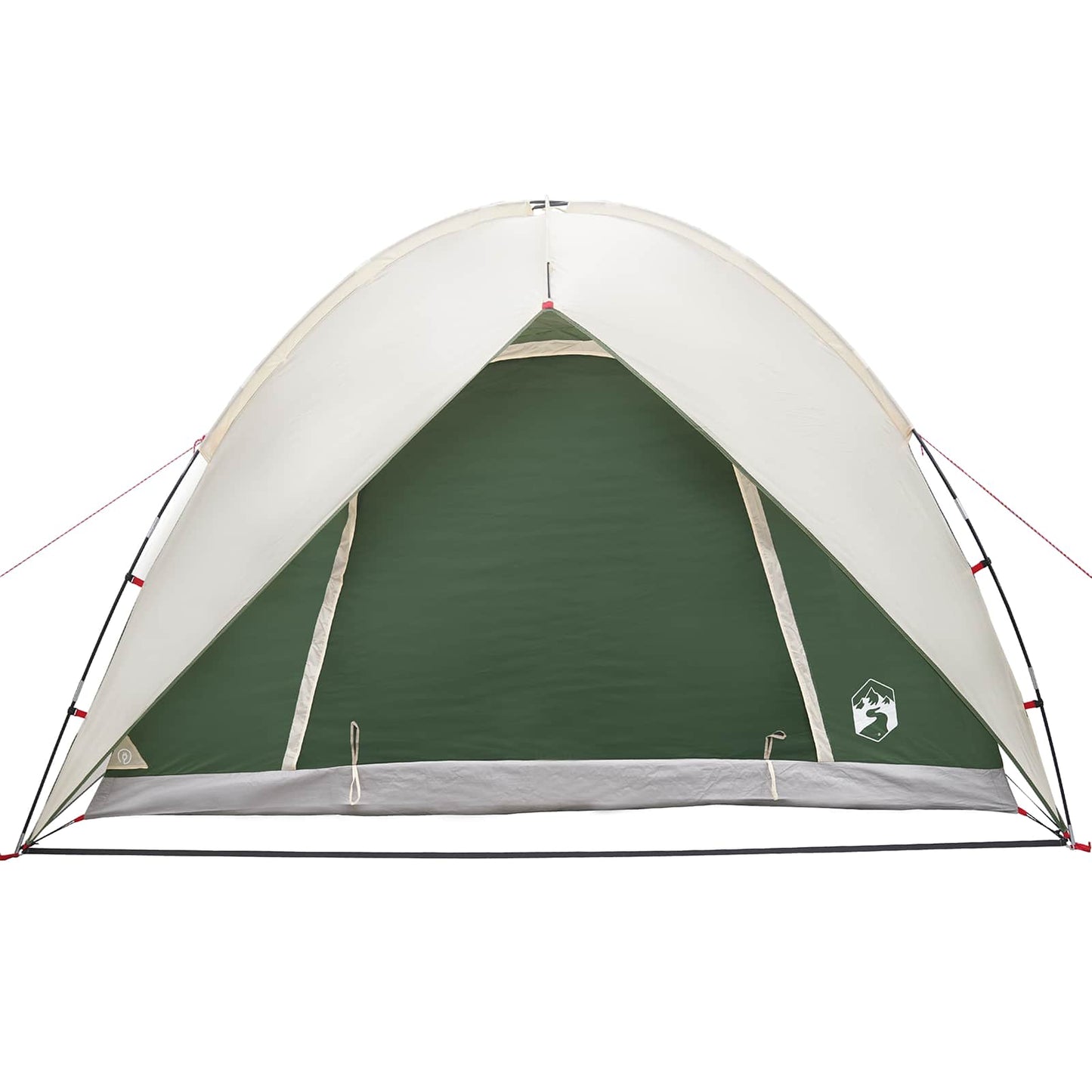 Camping Telt med Regntrekk Vanntett Grønn 245 x 245 x 149 cm