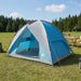 Camping Telt med Regntrekk Vanntett Blå 245 x 245 x 149 cm
